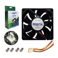 Cooler 80 X 80 3 Pin a Buje Nisuta - comprar online