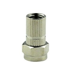 Conector RG6 F Macho para Cable Coaxil ( Aluminio ) en internet