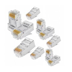 Ficha RJ45 para Armar Cat5e Nisuta X 10 Unidades en internet