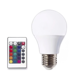 Foco LED RGB 3W AC85-265V con Control - tienda online