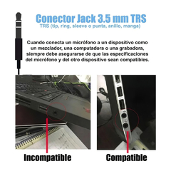 Micrófono Corbatero para Smarphone Lavalier PS-01 - Arte Digital