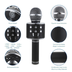 Imagen de Micrófono Karaoke BT Dinax DX-ELTON