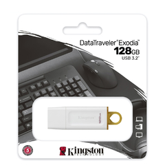 Pendrive Kingston 128 GB Exodia 3.2