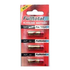 Pila FullTotal 12V A27 ( Control Remoto Alarma )