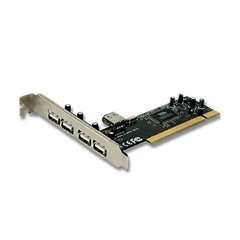 Placa PCI USB 2.0 de 4 Puestos Nisuta NS-PLUS4