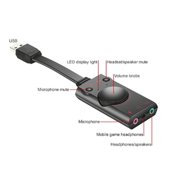 Placa Sonido USB Gaming Kotion Each S1 en internet