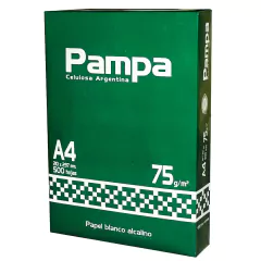 Resma Papel Pampa A4 75 Grs