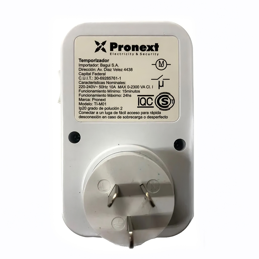 Temporizador Pronext Ti M Timer Programable