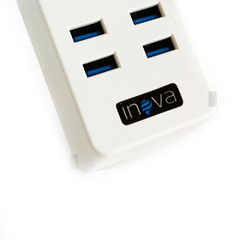 Zapatilla con 2 Tomas + 4 USB Inova TM03 - comprar online