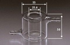 Célula de vidro revestida de água (20 mL) (001051)