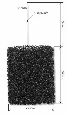 Eletrodo de carbono poroso
