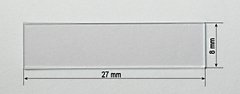 ITO electrode 8x27 mm (12 pcs)