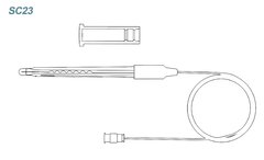 SC23 - pH electrode of conical bulb and punctual diaphragm Shielded version on internet
