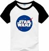 Camiseta Raglan Infantil Star Wars Nasa - Geek