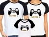 3 Camisetas Kit Família Vídeo Game - Player Playstation