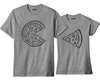 Camiseta Para Casal Namorado Combinando Pizza