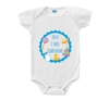 Body Infantil Personalizado Para Bebê Fofo É Meu Sobrenome - comprar online