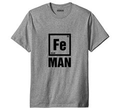 Camiseta Básica Homem De Ferro Elemento Químico | Man