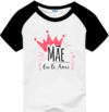 Camiseta Raglan Infantil Mãe eu te amo - Dia das Mães - comprar online