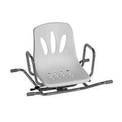 Asiento Giratorio de Acero Inoxidable para bañera.