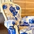 Sillón Estilo Colonial Azul en internet