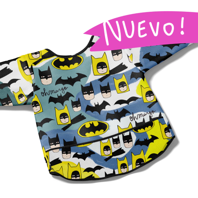 PINTORCITO IMPERMEABLE BATMAN - Tienda Mapache