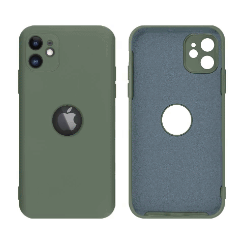 Capa Capinha Case em silicone para iPhone 7/8 Verde Exercito Verde Militar  em Promoção | Ofertas na Americanas