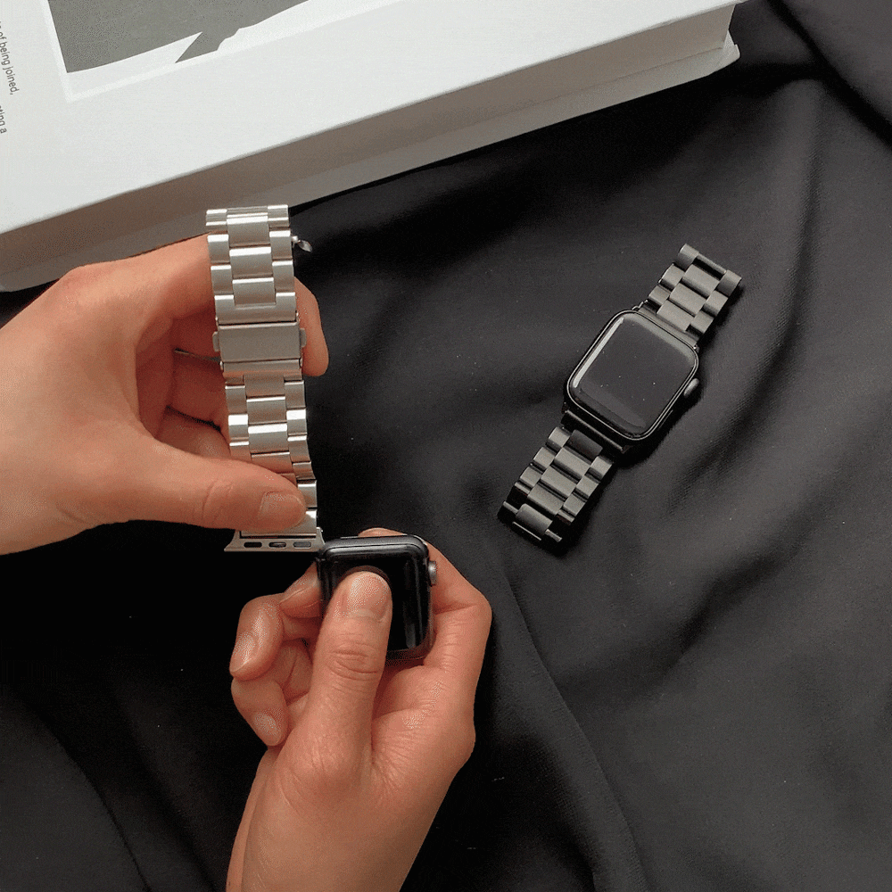 Pulseira Aço Inoxidável Apple Watch - Compatibilidade e Ajuste