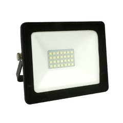 Reflector LED 20w Negro Luz Calida - INTERELEC