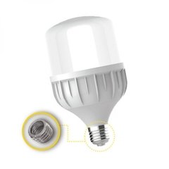 Lampara LED Galponera 50W E27 Con Adaptador E40 Luz Dia - INTERELEC