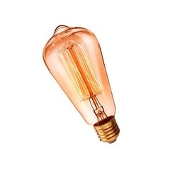 Lampara Incandescente Dimmerizable ST64 25W E27 Gold Antique - INTERELEC