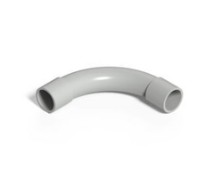 Curva 1" Inyectada Gris