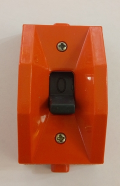 Interruptor Bipolar 20A Naranja - TAAD