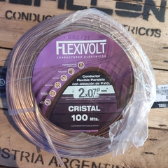 Cable Paralelo Cristal 2x0.75mm2 - FLEXIVOLT