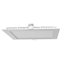 Luminaria Para Embutir a LED 18W Cuadrado Blanco Luz Calida - INTERELEC