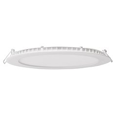 Luminaria Para Embutir a LED 12W Redondo Blanco Luz Dia - INTERELEC
