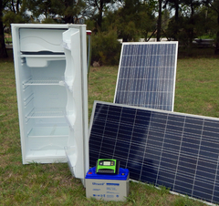 HELADERA SOLAR con freezer 12/24V 218 LTS
