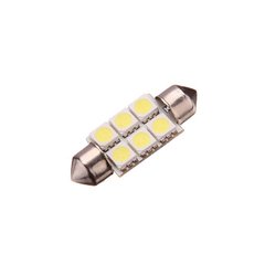 Tubular Para Auto 12v 6 LEDs