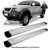 Estribo Lateral L200 ANTIGA Cabine Dupla Com Ponteira Preta Modelo Original