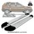 Estribo Lateral DUSTER E OROCH Com Ponteira Preta Modelo Original