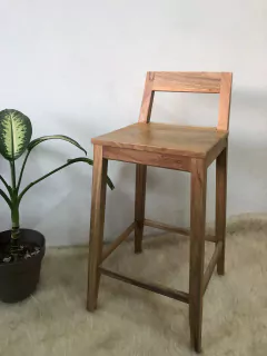 Taburete De Petiribi Asiento de madera. - comprar online