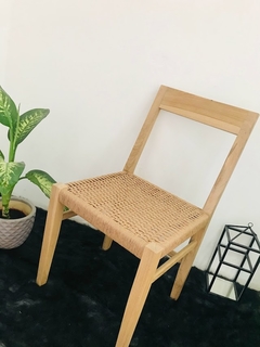 Silla de petiribi tejidas con hilo kraft - comprar online
