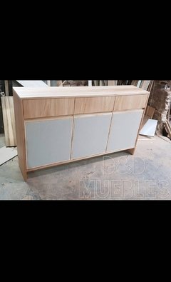Consola Dressoire De Paraíso Con Puertas Enteladas. - comprar online