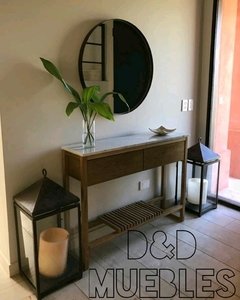 Mesa De Arrime Dressoire De Petiribi Con Tapa