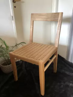 Silla De Petiribi con Cabo Náutico Negro o Marron. - tienda online