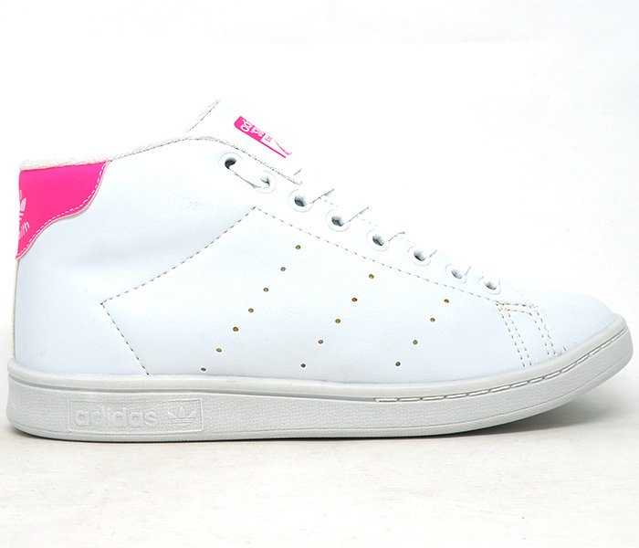 Adidas stan smith clearance branco e rosa