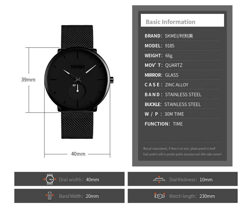 reloj skmei 9185