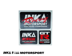 STICKER INKV MOTORSPORT X 3 en internet