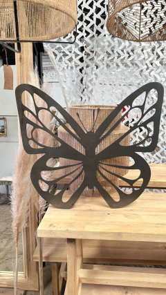 Mariposa chapa calada oxido