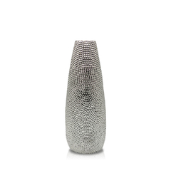 Laurent | Jarrón Plateado 50cm